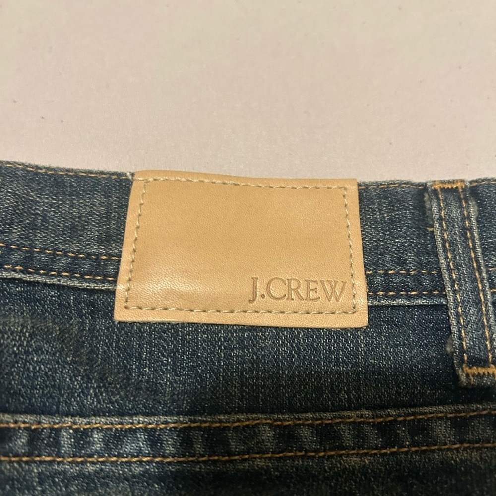 J. Crew Women's Dark Blue Straight Leg Jeans - Picture 7 of 9